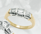 R463-WR Diamonds Set in Platinum and 18Kt Gold